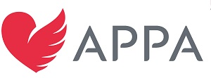 Logo van de organisatie APPA, Associatie voor Hulp APPA, een van de grootste liefdadigheidsorganisaties in Slowakije.