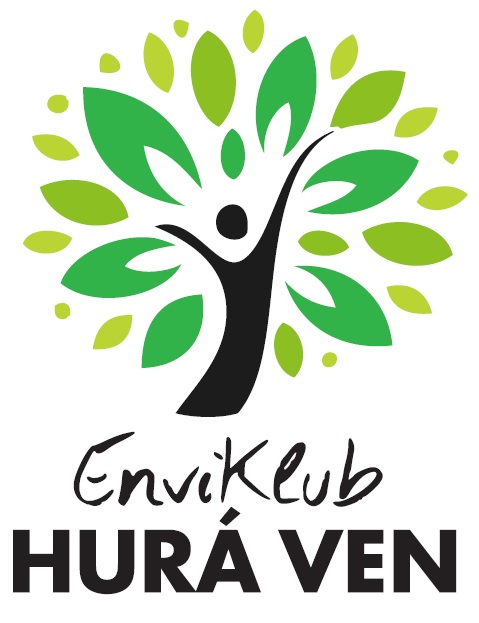 Het logo is van de organisatie EnviKlub HURÁ VEN, een vereniging opgericht in 2014 in Hostivice, die een boskinderclub runt. Hun missie is het ontwikkelen van milieubewustzijn en een respectvolle benadering van de natuur bij kinderen in de voorschoolse en jongere schoolleeftijd door middel van educatieve en creatieve activiteiten.