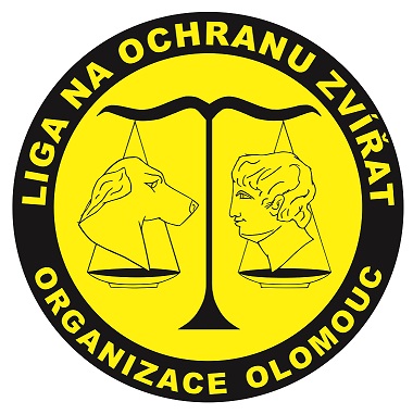 logo van een organisatie die zich bezighoudt met dierenbescherming in Olomouc.